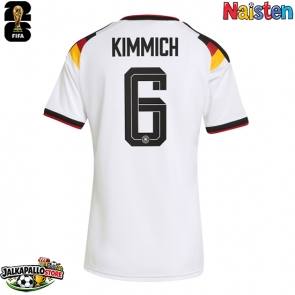 Saksa Joshua Kimmich #6 Kotipaita Naisten MM-kisat 2026 Lyhythihainen